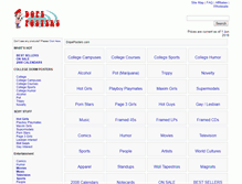 Tablet Screenshot of dopeposters.com